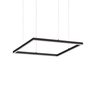 IDEAL LUX 259161 ORACLE SLIM SP D050 SQUARE 3000K ON-OFF BK LAMPA WISZĄCA czarny