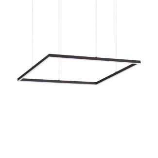 IDEAL LUX 259185 ORACLE SLIM SP D070 SQUARE 3000K ON-OFF BK LAMPA WISZĄCA czarny