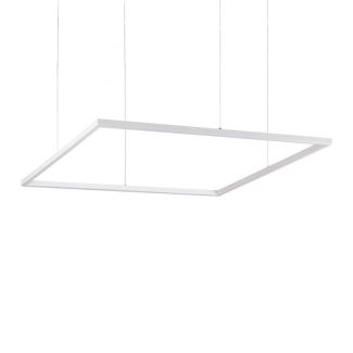 IDEAL LUX 259192 ORACLE SLIM SP D090 SQUARE 3000K ON-OFF WH LAMPA WISZĄCA biały