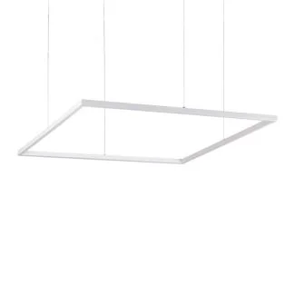 IDEAL LUX 259192 ORACLE SLIM SP D090 SQUARE 3000K ON-OFF WH LAMPA WISZĄCA biały
