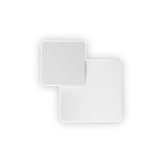 IDEAL LUX 259352 POUCHE AP SQUARE KINKIET biały