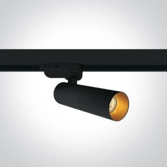ONE LIGHT 65108T/B/W Loggitsi czarny track spot COB 3000K 8W