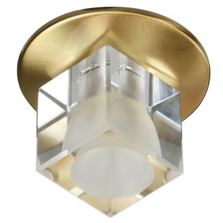 CANDELLUX 2262838 SK-06 SG G4 SATYNA ZŁOTO OPR. STROP. STAŁA KRYSZTAŁ 20W G4