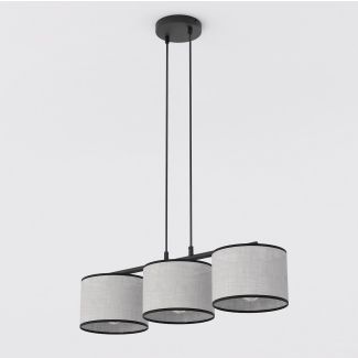 EMIBIG 1656/3 ECO 3 BL GRAY LAMPA WISZĄCA