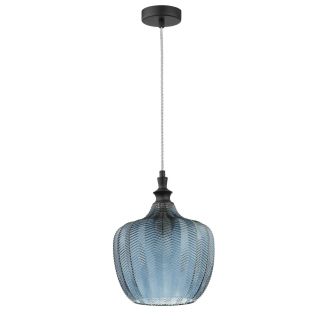 Luces Exclusivas BURGOS LE41917 LAMPA WISZĄCA niebieski