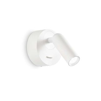 IDEAL LUX 260600 BEAN AP ROUND BIANCO KINKIET biały