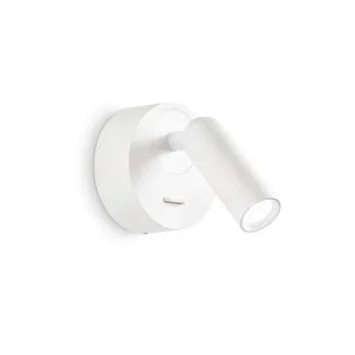 IDEAL LUX 260600 BEAN AP ROUND BIANCO KINKIET biały