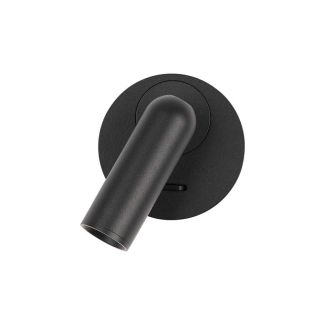 IDEAL LUX 260617 BEAN AP ROUND NERO KINKIET czarny