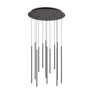 IDEAL LUX 263434 FILO SP12 NERO LAMPA WISZĄCA czarny