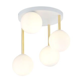 EMIBIG 1261/4 LAMPA SUFITOWA DOLCE 4 WH OPAL