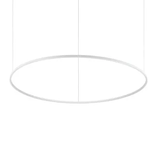 IDEAL LUX 265957 ORACLE SLIM SP D150 ROUND 3000K ON-OFF WH LAMPA WISZĄCA biały
