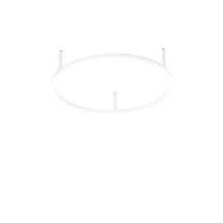 IDEAL LUX 265971 ORACLE SLIM PL D050 ROUND 3000K ON-OFF WH LAMPA SUFITOWA biały