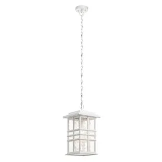 ELSTEAD Beacon Square KL-BEACON-SQUARE8-WHT 1 Light Chain Lantern