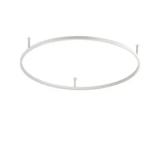 IDEAL LUX 266015 ORACLE SLIM PL D090 ROUND 3000K ON-OFF WH LAMPA SUFITOWA biały