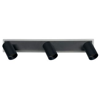 LIGHT PRESTIGE Spot Parma 3 3xGU10 + 1xLED CCT czarny LP-0612/3WS BK
