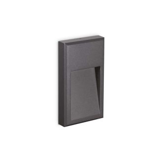 IDEAL LUX 268354 FEBE-2 AP ANTRACITE 3000K KINKIET antracyt