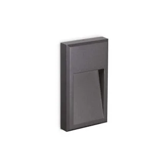 IDEAL LUX 268354 FEBE-2 AP ANTRACITE 3000K KINKIET antracyt