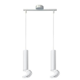 CANDELLUX 32-78636 LAMPA WISZĄCA TUBA 2X50W GU10 6/30 BIAŁY