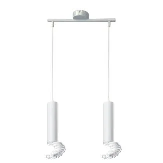 CANDELLUX 32-78636 LAMPA WISZĄCA TUBA 2X50W GU10 6/30 BIAŁY