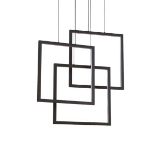 IDEAL LUX 269375 FRAME SP QUADRATO NERO LAMPA WISZĄCA czarny