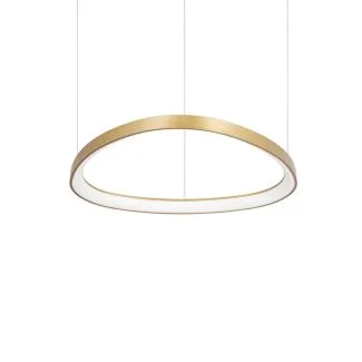 IDEAL LUX 269832 GEMINI SP D061 ON-OFF OTTONE LAMPA WISZĄCA mosiądz