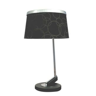 CANDELLUX 41-45310 IMPRESJA LAMPA 1*60W E27 CZARNA CHROM