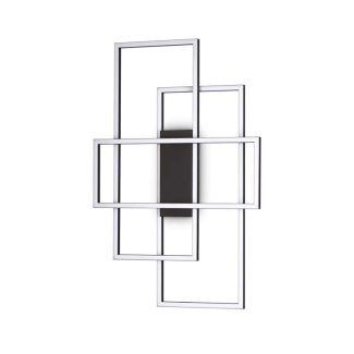 IDEAL LUX 270661 FRAME PL RETTANGOLO NERO LAMPA SUFITOWA czarny