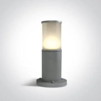 ONE LIGHT 67100/G Lauria 2 szara lampa ogrodowa 20W E27 IP54