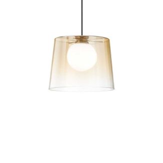 IDEAL LUX 271316 FADE SP1 AMBRA LAMPA WISZĄCA bursztynowy
