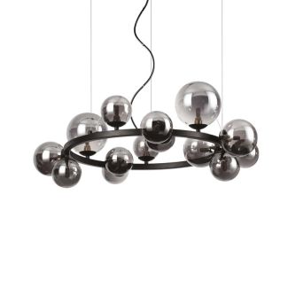 IDEAL LUX 271385 PERLAGE SP14 FUME' LAMPA WISZĄCA dymiony