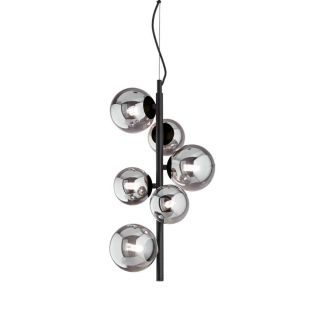 IDEAL LUX 271422 PERLAGE SP6 FUME' LAMPA WISZĄCA dymiony