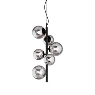 IDEAL LUX 271422 PERLAGE SP6 FUME' LAMPA WISZĄCA dymiony