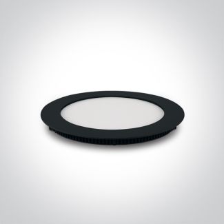ONE LIGHT 10112FA/B/C Fokas 3 czarny wąski downlight LED IP40 4000K 12W