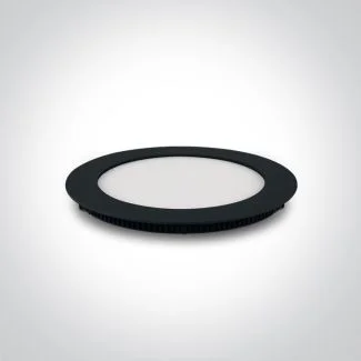 ONE LIGHT 10112FA/B/W Fokas 3 czarny wąski downlight LED IP40 3000K 12W