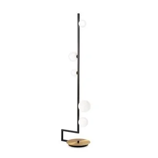 IDEAL LUX 273662 BIRDS PT5 LAMPA PODŁOGOWA czarny