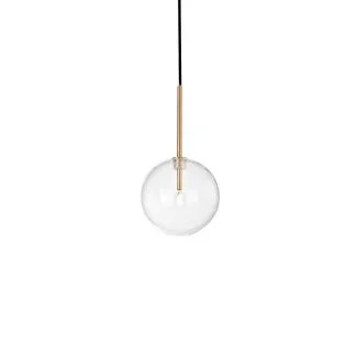 IDEAL LUX 277370 EQUINOXE SP1 D15 OTTONE LAMPA WISZĄCA mosiądz
