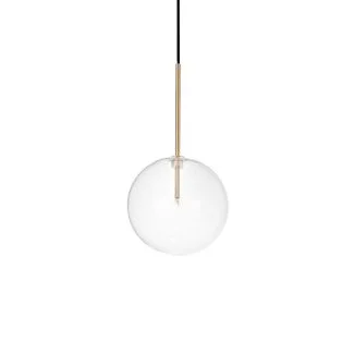 IDEAL LUX 277387 EQUINOXE SP1 D20 OTTONE LAMPA WISZĄCA mosiądz