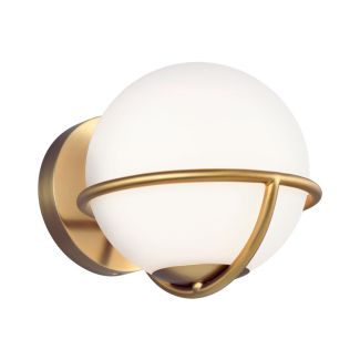 ELSTEAD Apollo FE-APOLLO1-BB 1 Light Wall Light - Burnished Brass