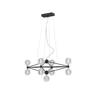 Luces Exclusivas BOYA LE42738 LAMPA WISZĄCA LED czarny