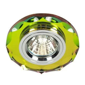 CANDELLUX 2230811 SS-12 CH/MIX MR16 CHROM OPR. STROP. STAŁA OKRĄGŁA SZKŁO MIX COLOR