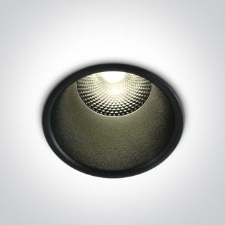 ONE LIGHT 10110FD/B/W Alektora czarny wpust COB LED 3000K 10W