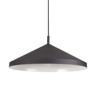 IDEAL LUX 281582 YURTA SP1 D50 NERO LAMPA WISZĄCA czarny