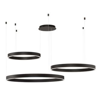 Luces Exclusivas DONDE LE43258 LAMPA WISZĄCA LED czarny