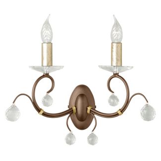 ELSTEAD LUNETTA LUN2 BRONZE 2Lt Wall Light