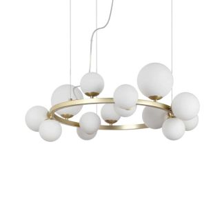 IDEAL LUX 283814 PERLAGE SP14 BIANCO LAMPA WISZĄCA biały
