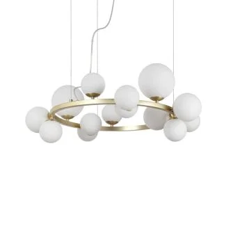 IDEAL LUX 283814 PERLAGE SP14 BIANCO LAMPA WISZĄCA biały