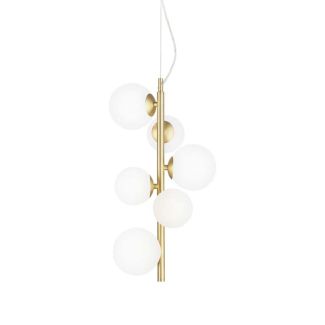 IDEAL LUX 283821 PERLAGE SP6 BIANCO LAMPA WISZĄCA biały