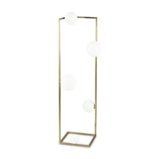 IDEAL LUX 284354 ANGOLO LAMPA PODŁOGOWA mosiądz