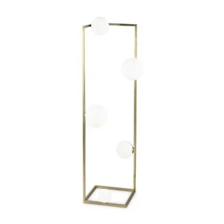 IDEAL LUX 284354 ANGOLO LAMPA PODŁOGOWA mosiądz