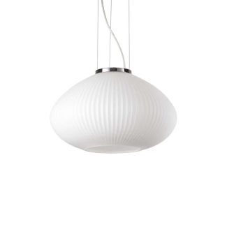 IDEAL LUX 285184 PLISSE' SP1 D35 CROMO LAMPA WISZĄCA chrom
